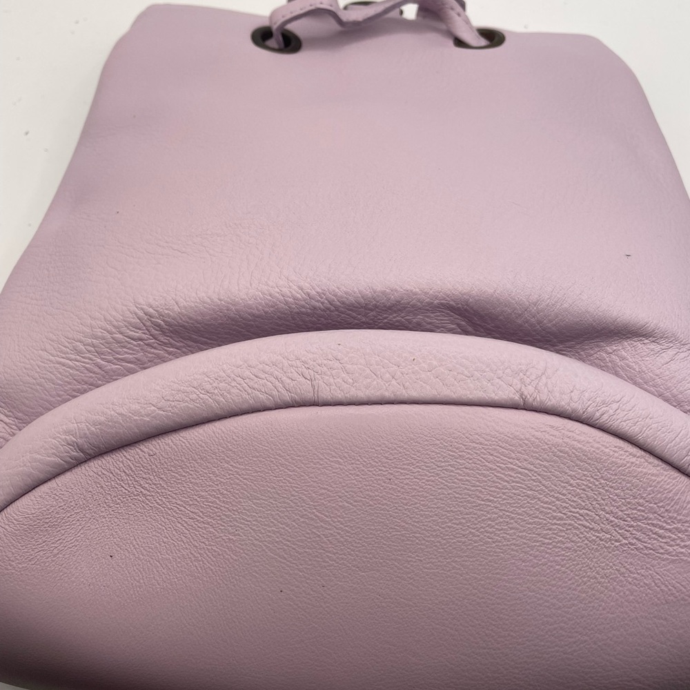 New Nena & Co Mini Leather Backpack - Lavender - Picture 7 of 9